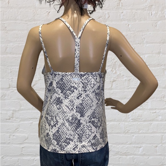 PINK Victoria's Secret Buttery Soft Brami Tank Top Snake Skin Print Sz Large EUC - Picture 5 of 7